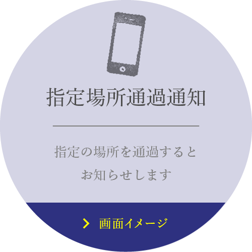 指定場所通過通知